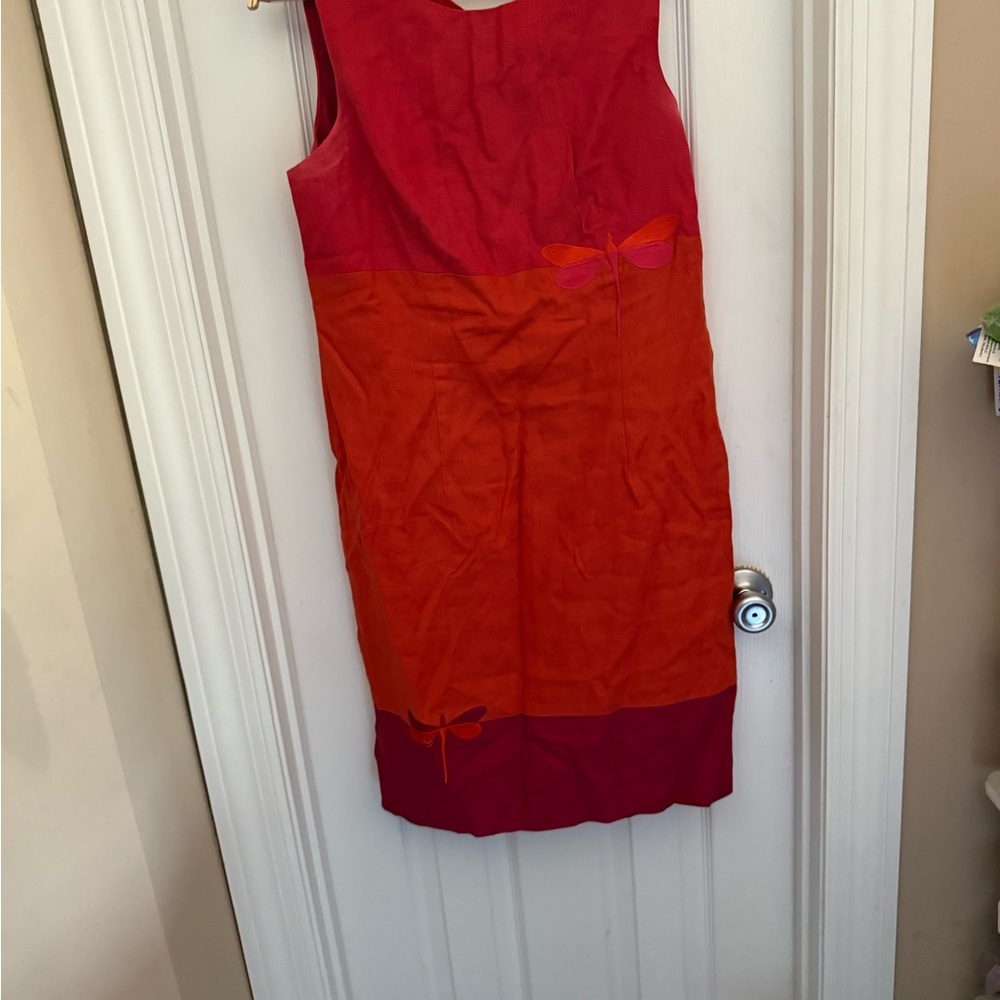 John Roberts Vibrant Red Dress